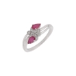 Picture of Ruby and diamond ring