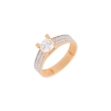 Picture of CZ gold ring