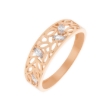 Picture of CZ gold ring