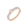 Picture of CZ gold ring
