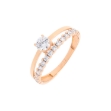 Picture of CZ gold ring