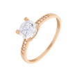 Picture of CZ gold ring