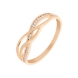 Picture of CZ gold ring