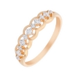 Picture of CZ gold ring