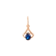 Picture of CZ gold pendant