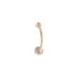 Picture of CZ belly ring