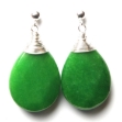 Picture of New vintage by Kriss "Drops of Juniper XL" earrings