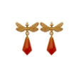 Picture of Tanel Veenre Jewellery "Libellula Brown" earrings