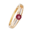 Picture of Ruby and diamond ring