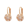 Picture of CZ gold earrings