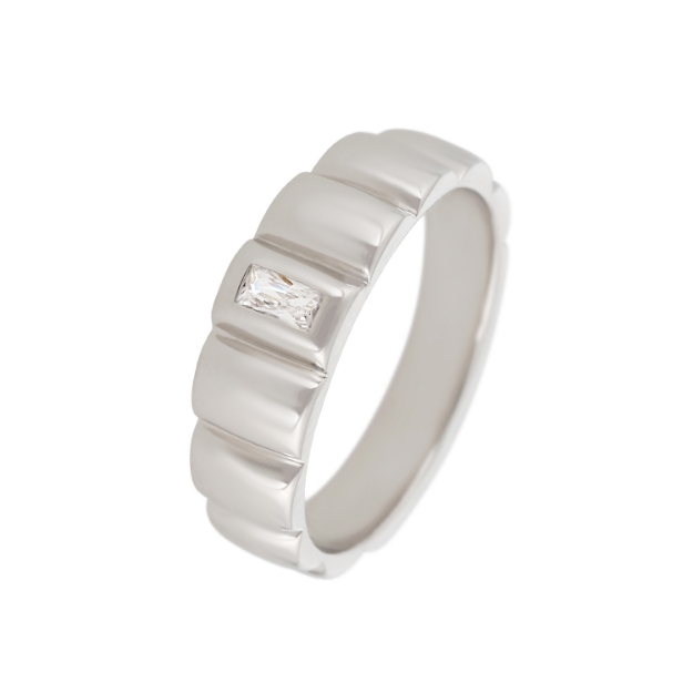 Picture of CZ silver ring