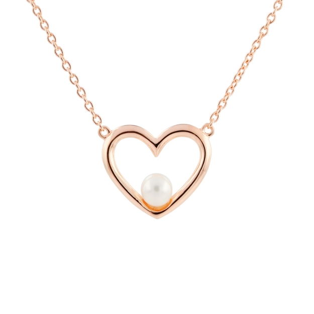 Picture of Necklace with a pearl (42+3cm)
