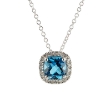 Picture of C&C Necklace with Topaz and Diamonds