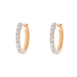 Изображение Серьги с бриллиантами и рубинами