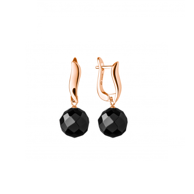 Picture of Gaura onyx earrings